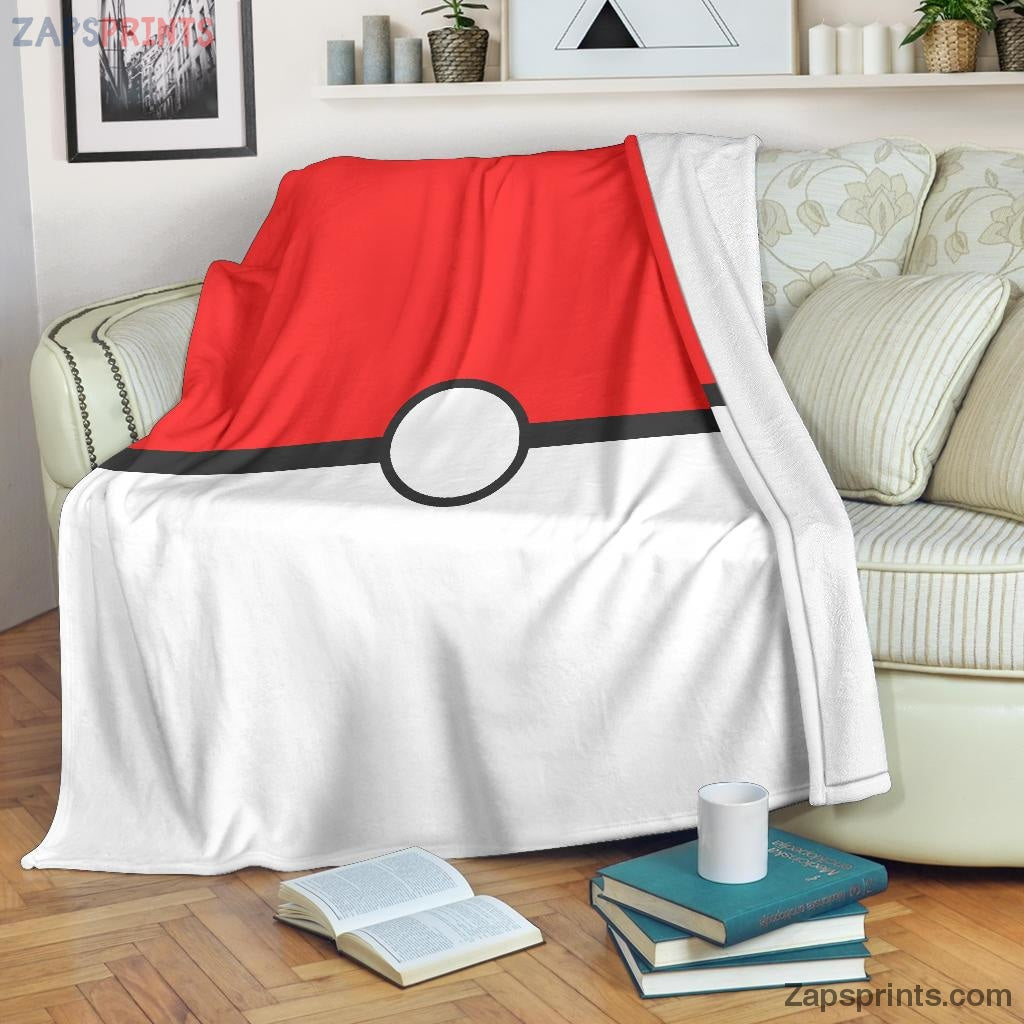 Pokemon Ball Blanket