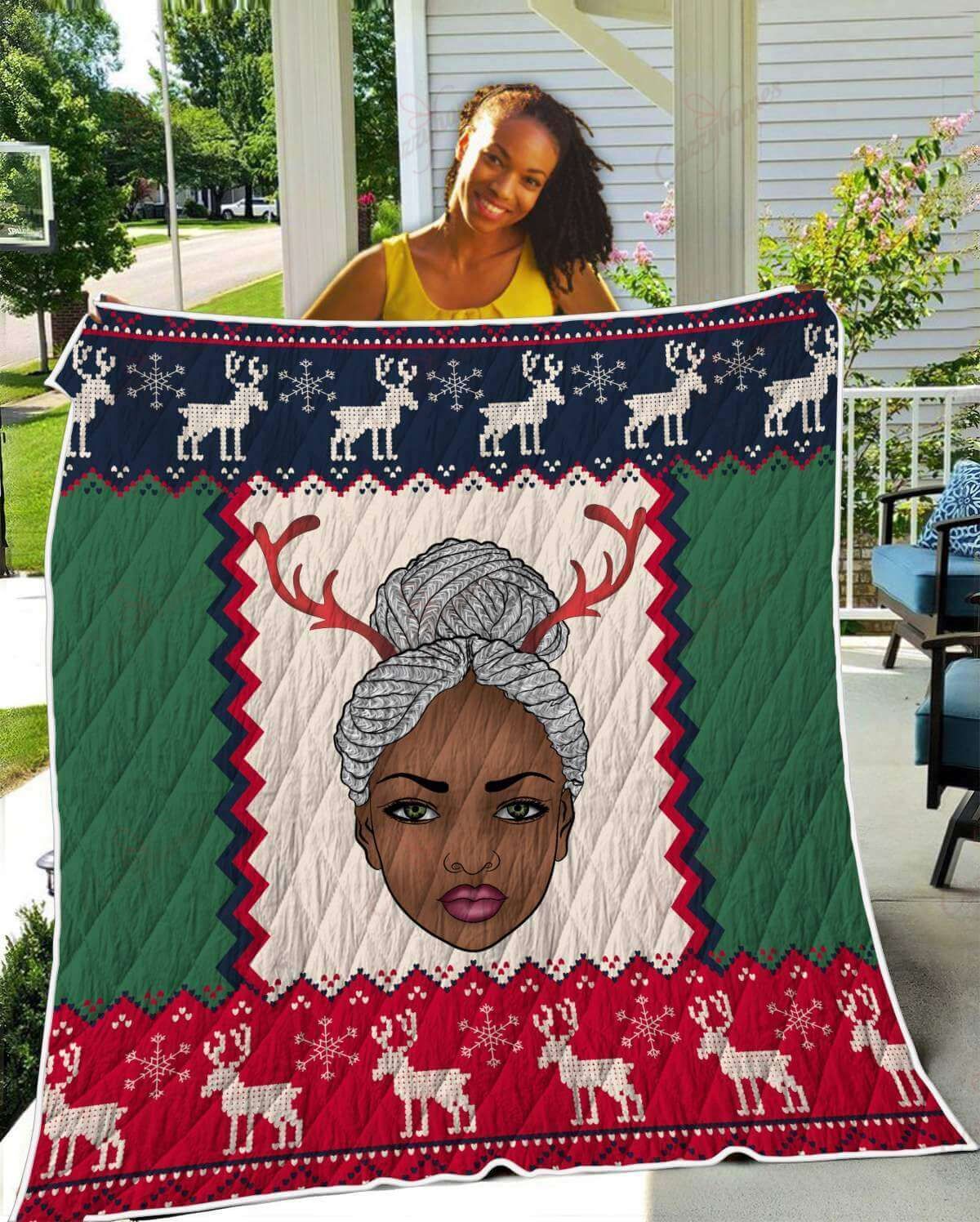 African American YU0504427CL Quilt Blanket