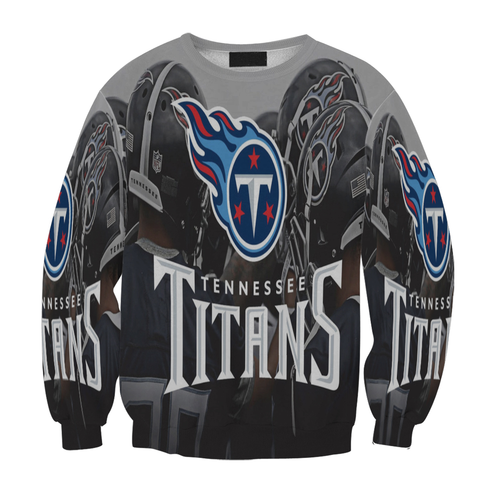 Tennessee Titans Emblem V21 Gift For Fan 3D Full Printing Sweatshirt