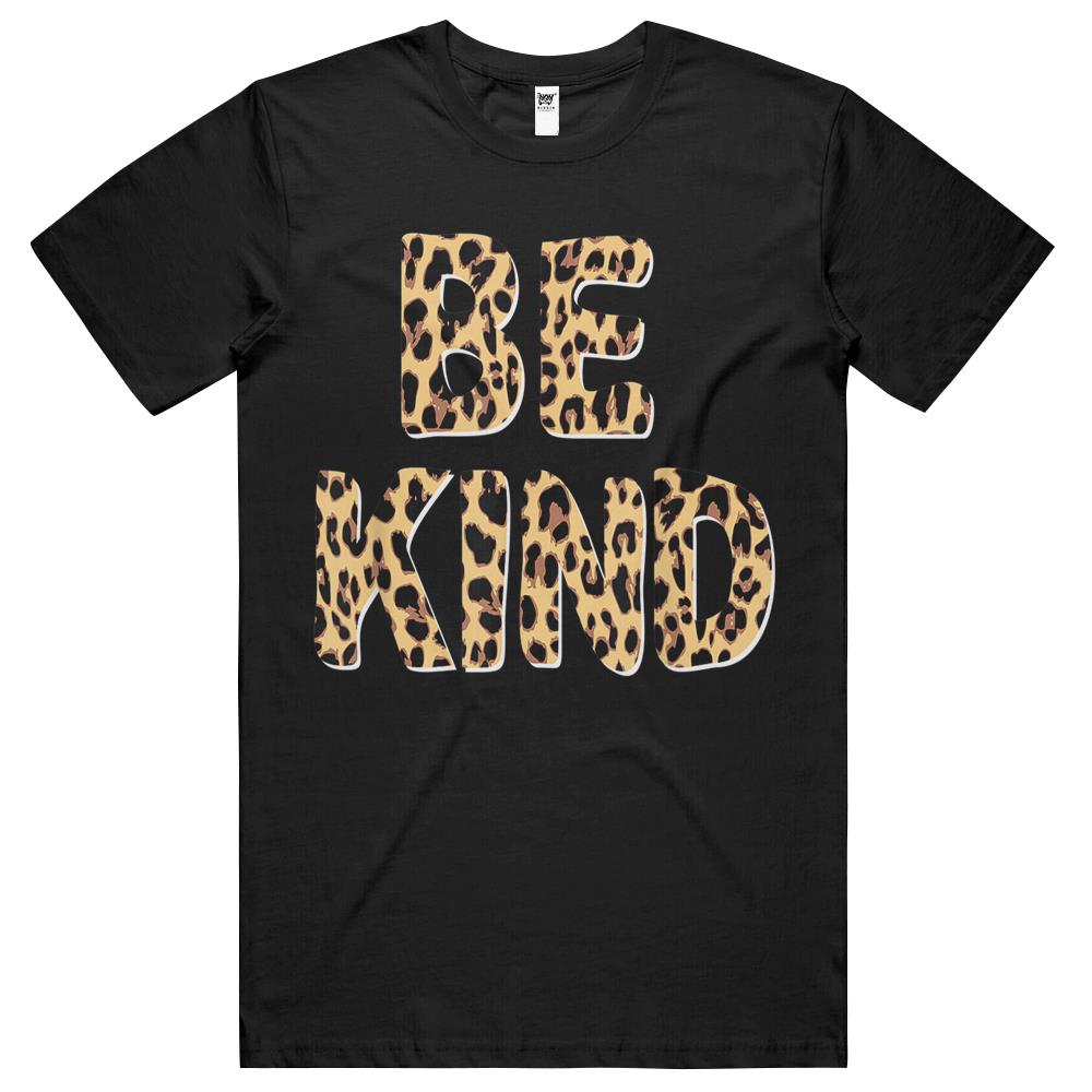 Be Kind Shirt, Be Kind Tshirt, Be Kind Sign Language Shirt, Be Kind Women Leopard Print Kindness Inspirational Teacher T Shirts