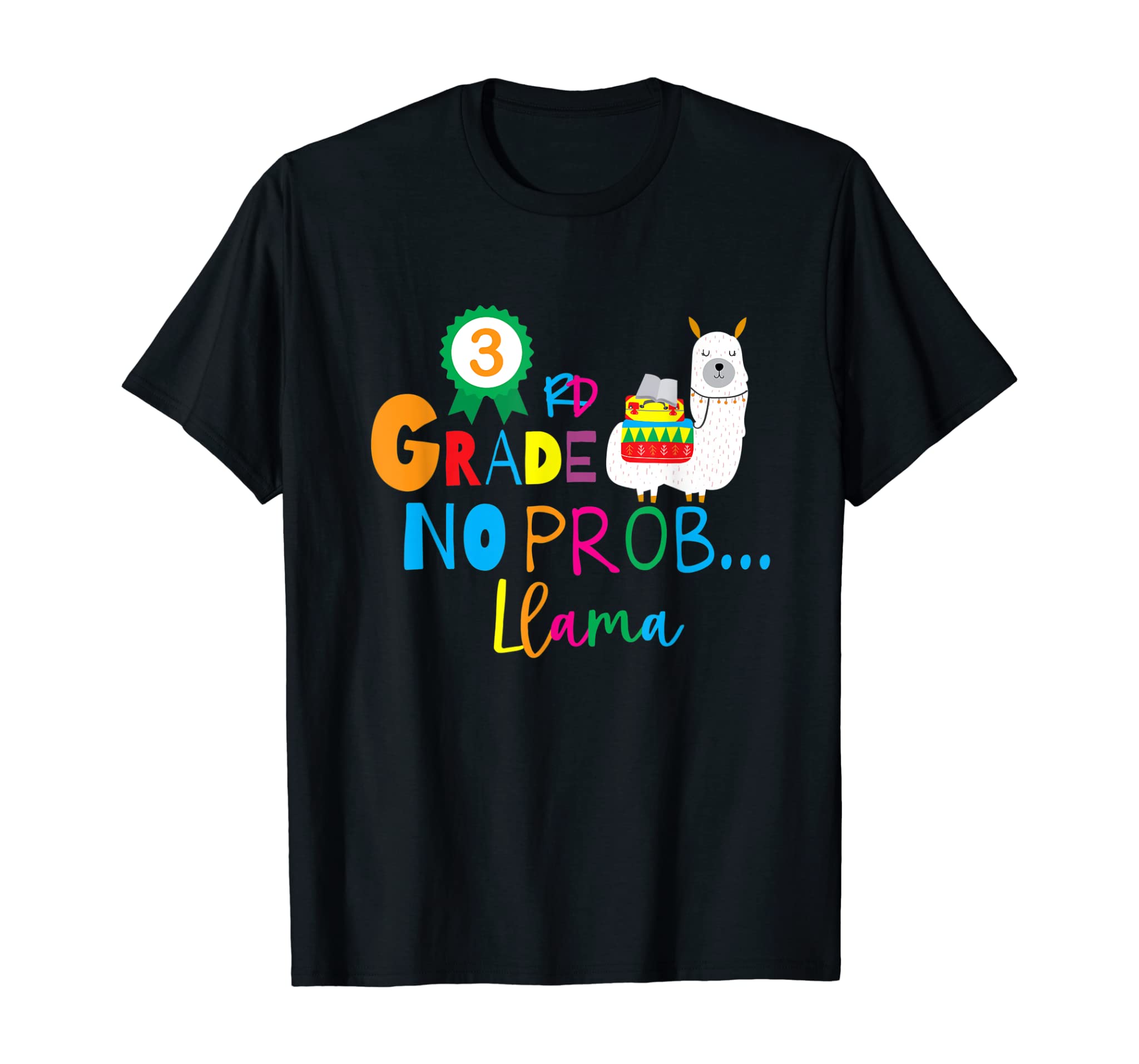 3rd Grade No prob llama Back to school shirts T-Shirt