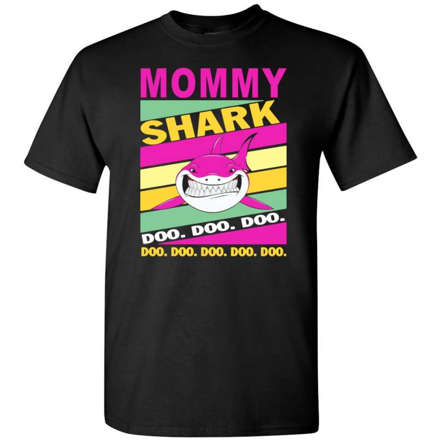 Vintage mommy shark doo doo doo shirt, mom, mother’s day gift tee