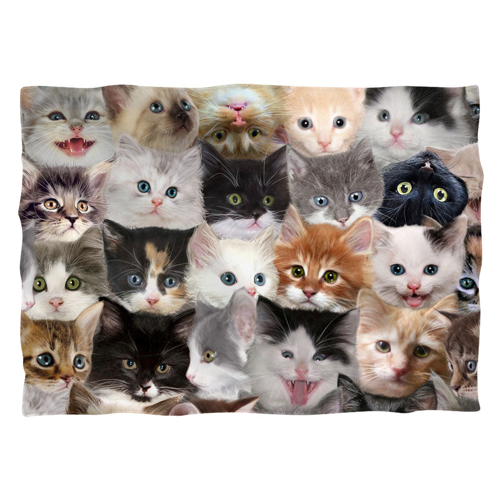 Kittens Animal Pillow Case