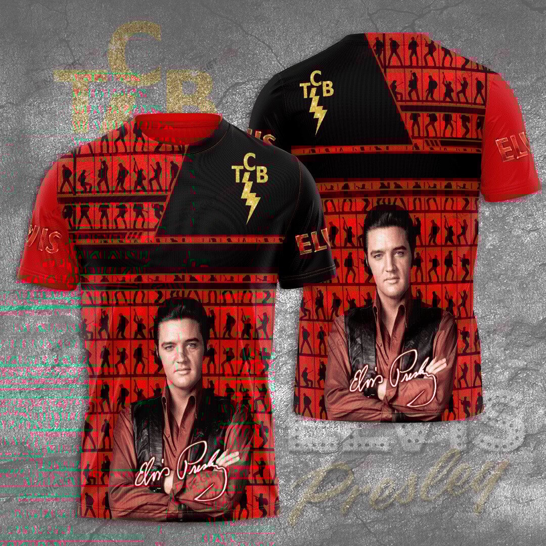 Elvis Presley 3D T-Shirt 3Ts-M7Z6