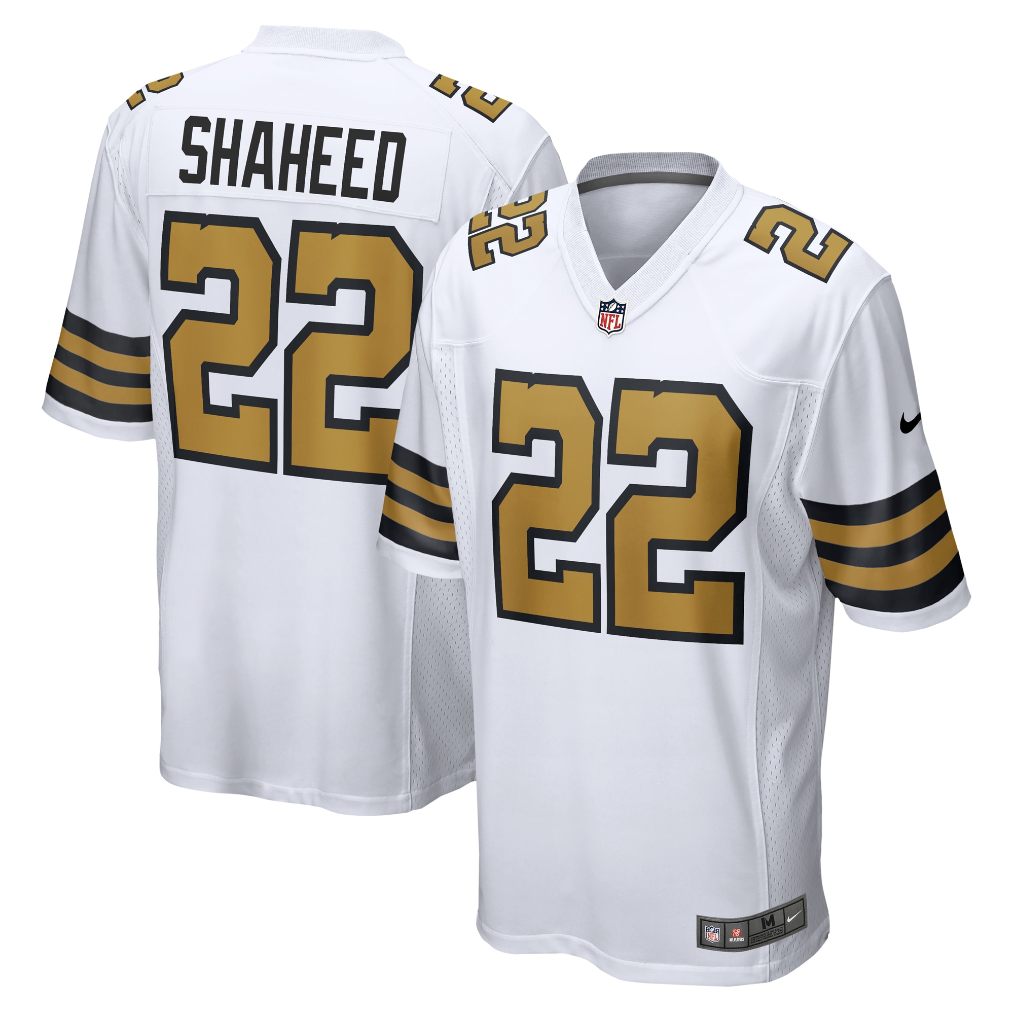 Rashid Shaheed New Orleans Saints Alternate Game Jersey – White