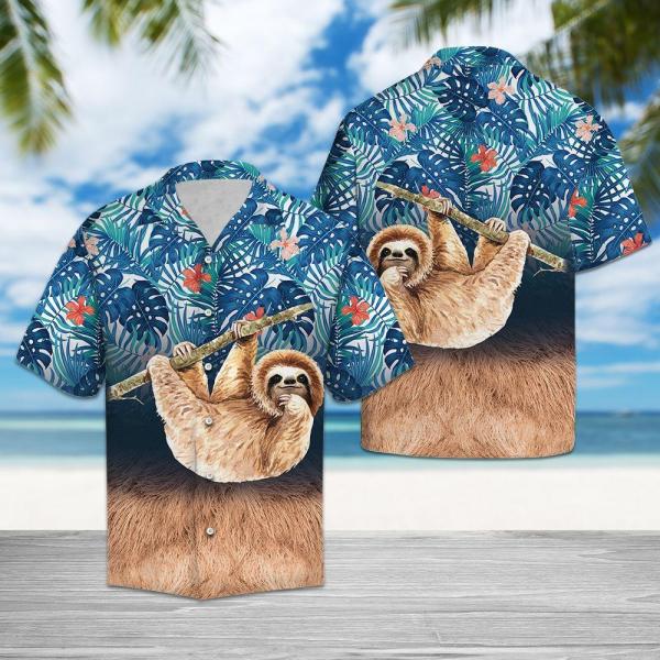 3D Sloth G5728 – Hawaiian Shirt