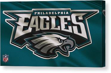 2 Philadelphia Eagles Uniform Joe Hamilton Canvas Print