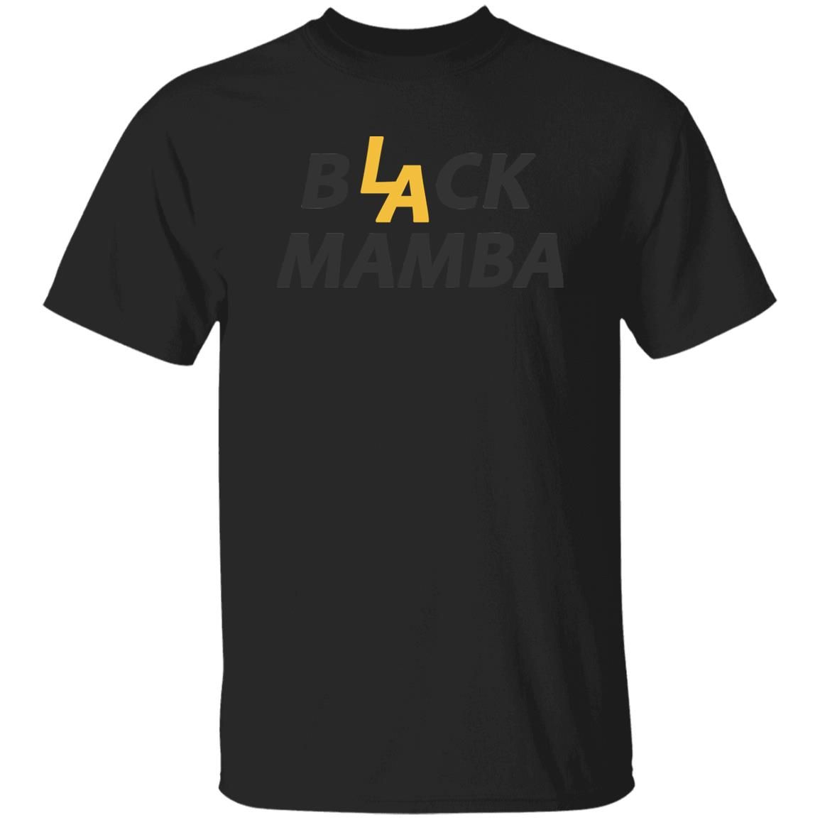 Kobe Bryant Black Mamba Black T-Shirt