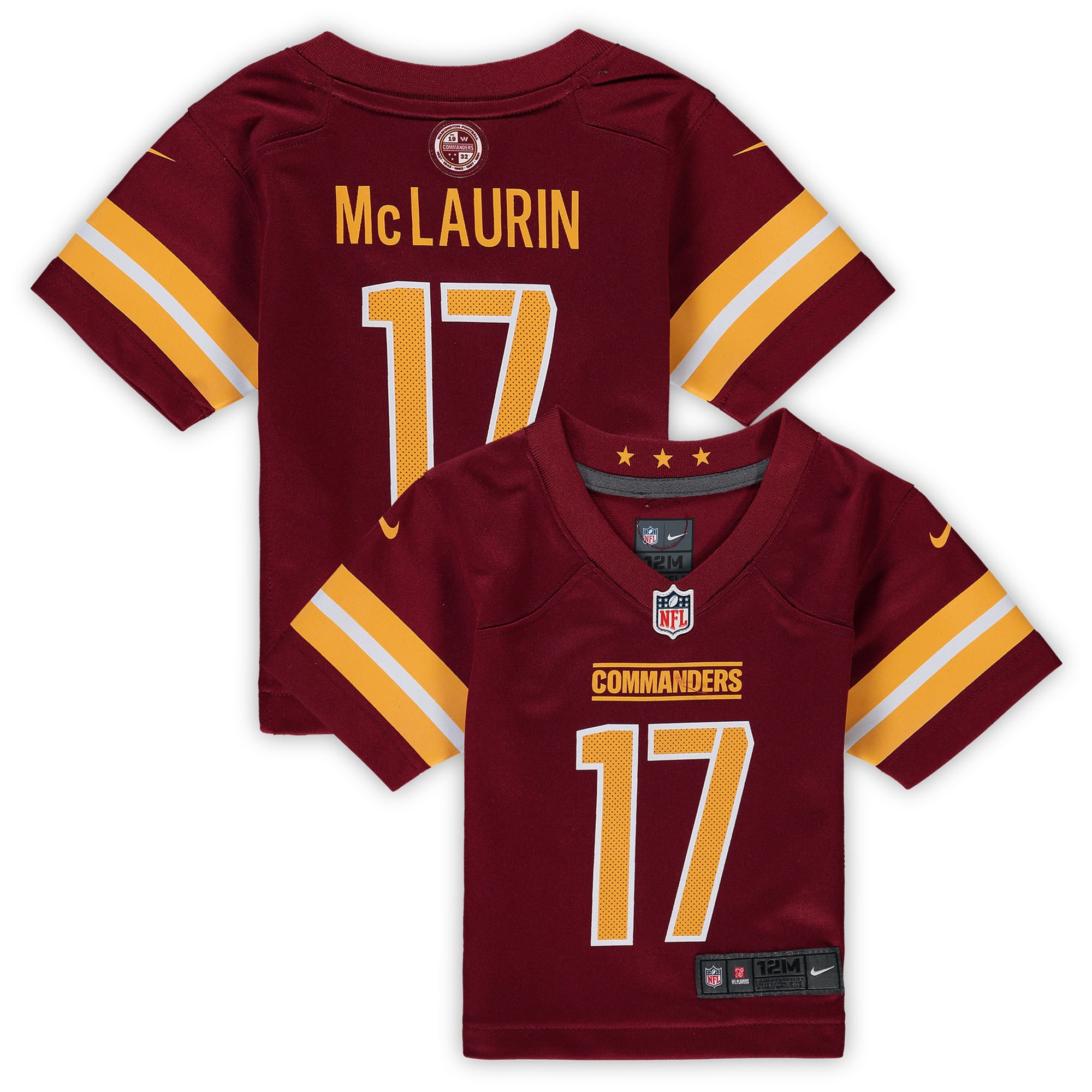 Terry Mclaurin Washington Commanders Infant Player Game Jersey – Burgundy NFL