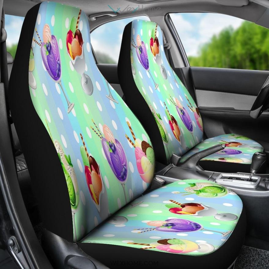 Ice Cream Car Seat Covers Car Accessories 2021 Oralie Shop