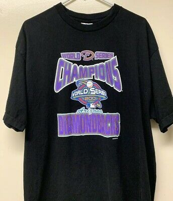 Vintage Men S 2001 Arizona Diamondbacks Championship Size Shirt