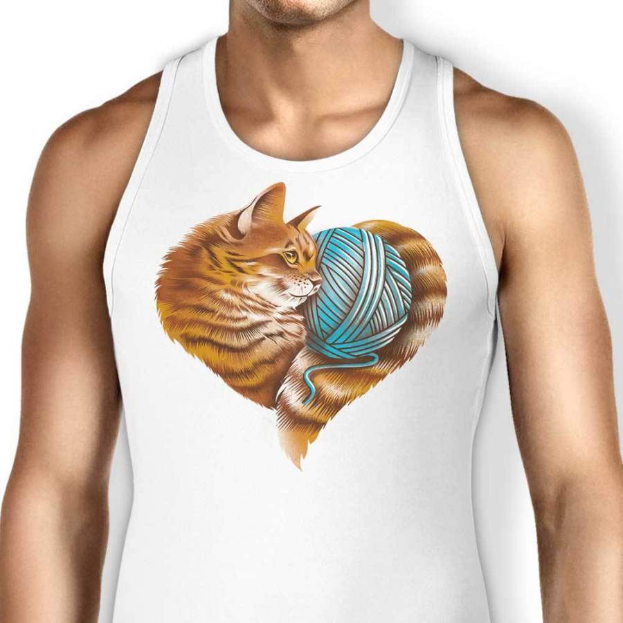 Knitting Kitten Love – Tank Top