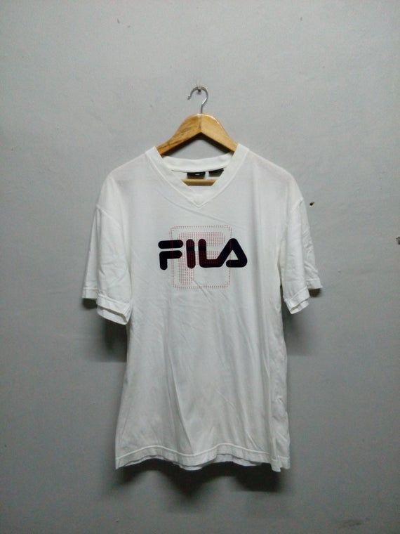 Vintage 90 S Fila Big Logo Shirt