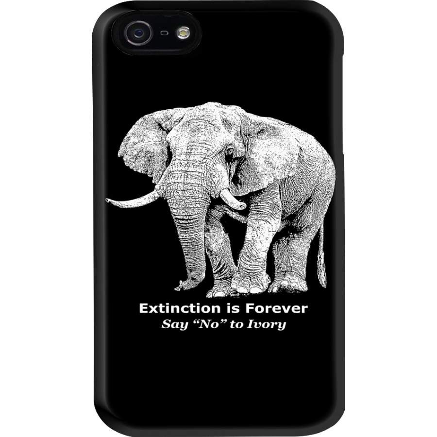 Extinction Is Forever Say No To Ivory For Elephant Lovers Phone case