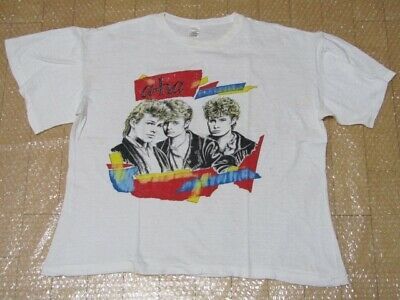 70s 80s A-ha Vintage Tee Aha T-shirt  Rock Lock T Original Clean _13089 3384