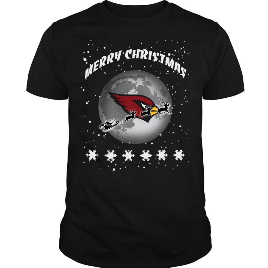 Merry Christmas T Shirt, Arizona Cardinals T Shirt