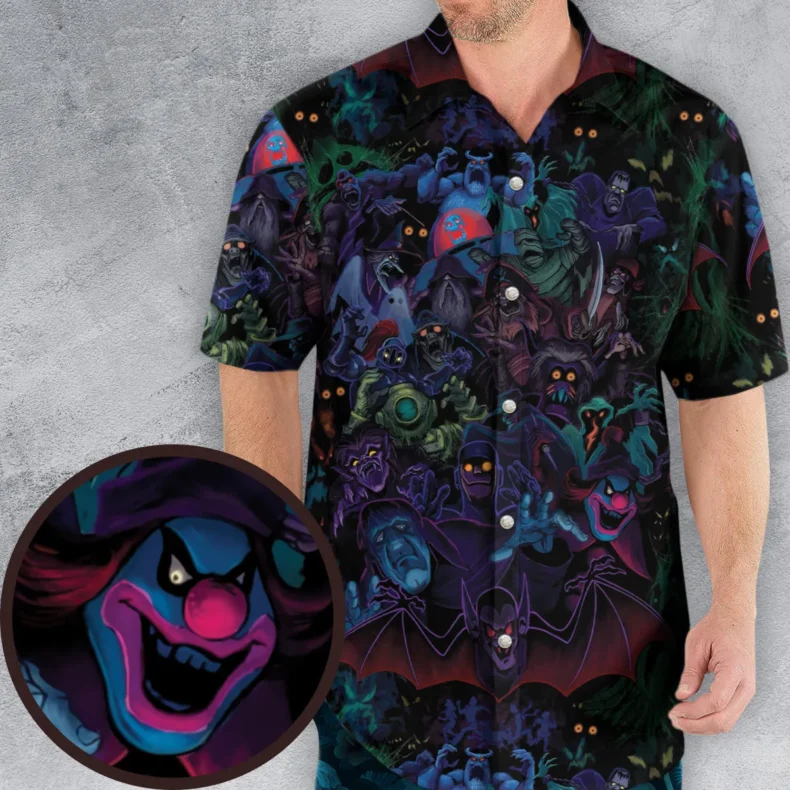 Haunted Scooby-Doo Villains Hawaiian Shirt