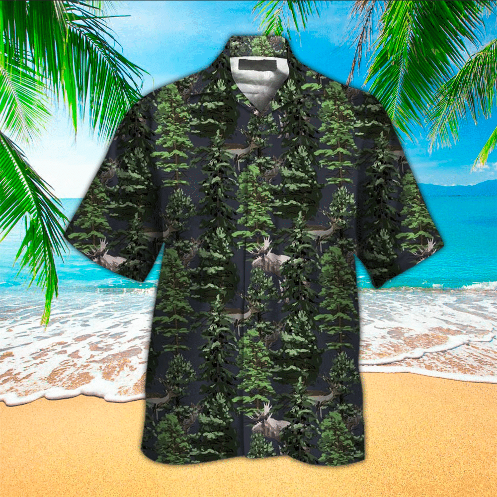 Camo Aloha Hawaii Shirt For Ha9994