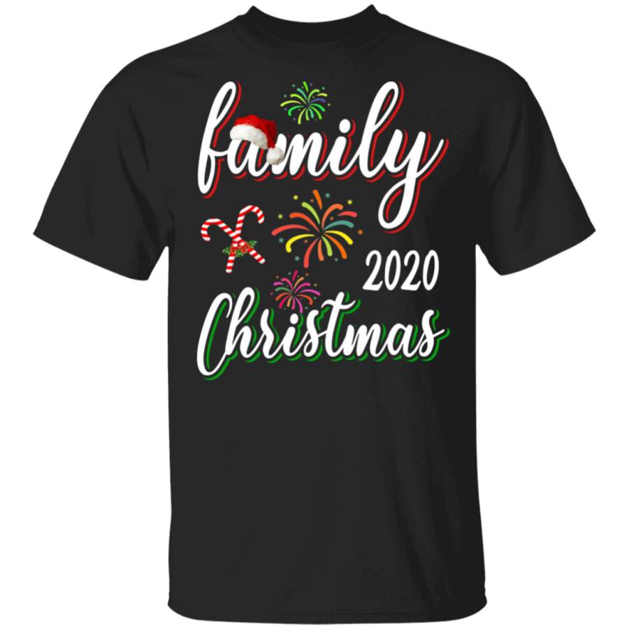 Christmas Family Shirt Family 2020 Christmas Cute Christmas Santa Candy Cane Matching Family Group Gifts T-Shirt