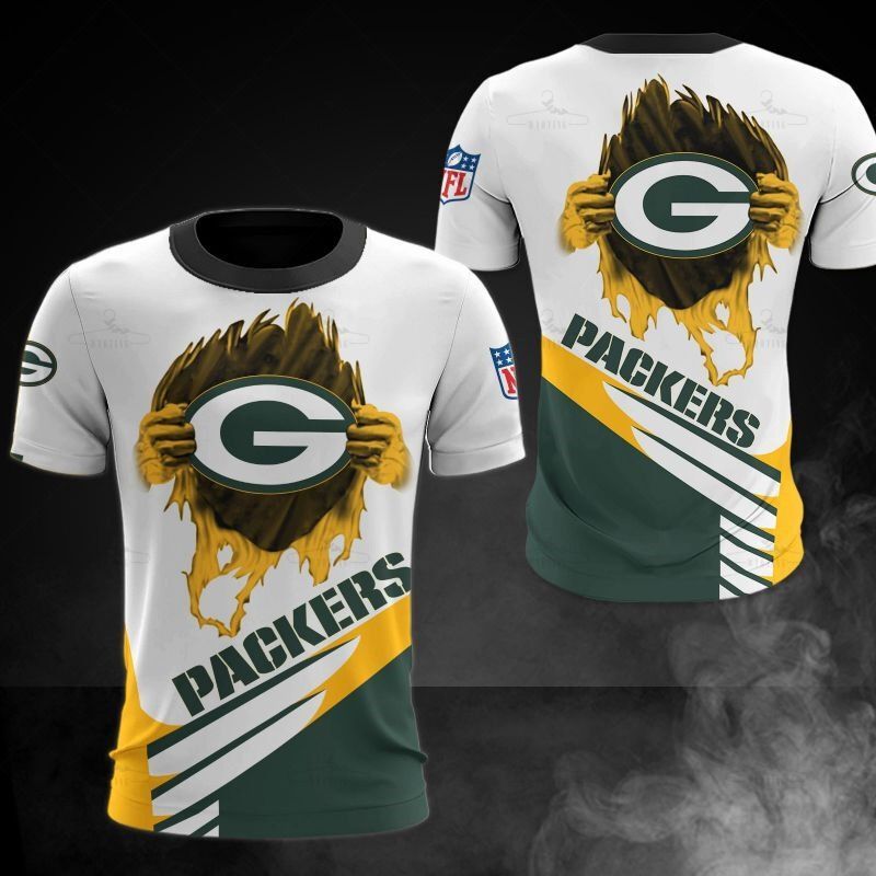 Green Bay Packers T-Shirt Cool Graphic Gift For Men