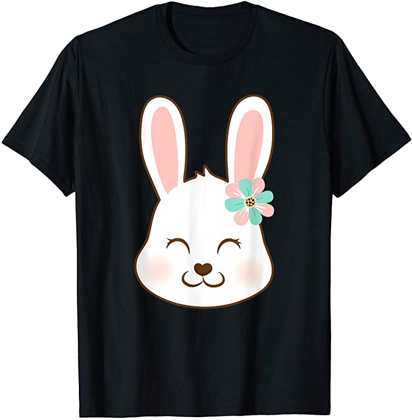 Cute Girls Easter Bunny Toddlers Funny Easter T-Shirt