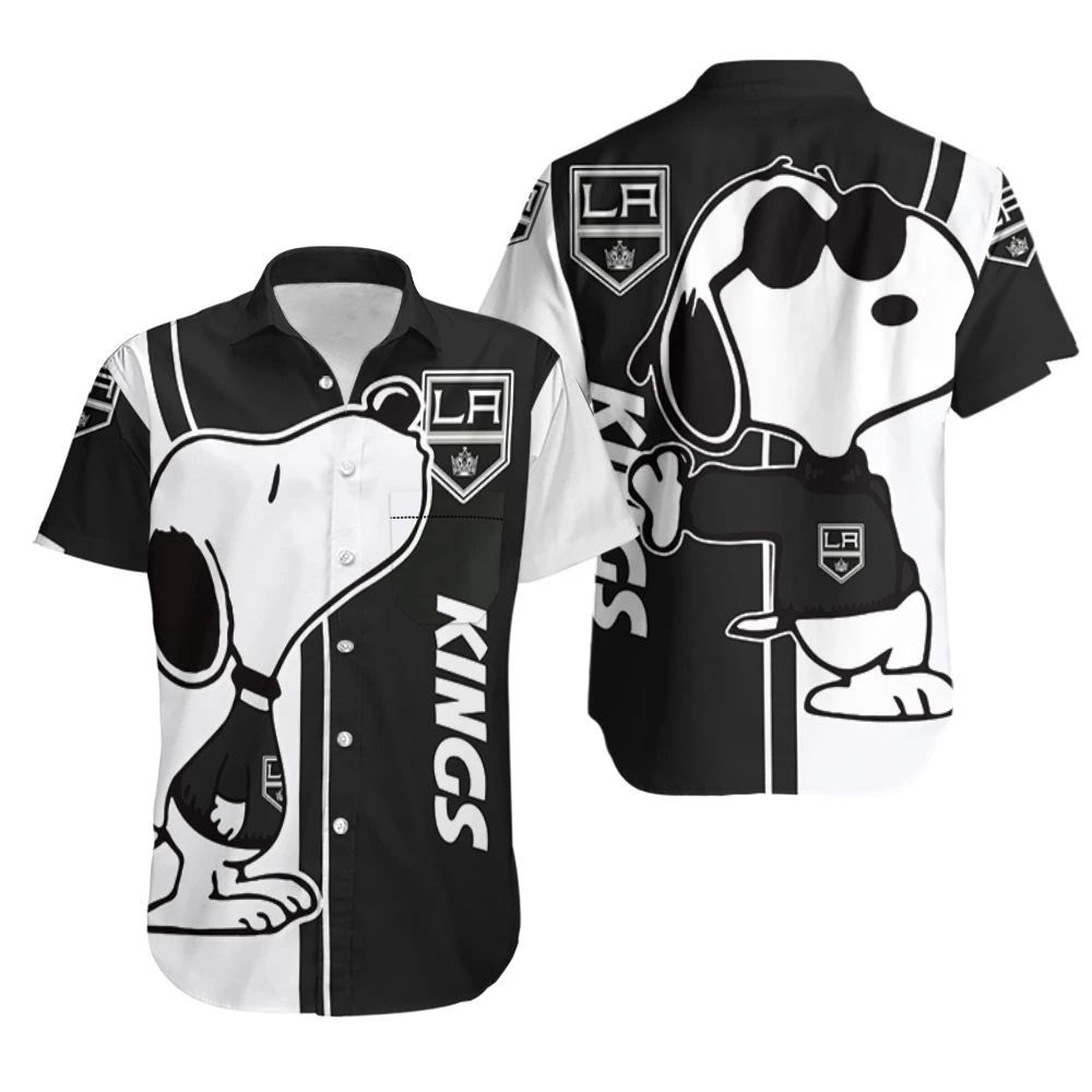 Los Angeles Kings Snoopy Lover Printed Hawaii Shirt Combo Beach Ha99694