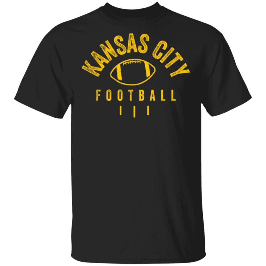 KC Kansas City Red Football Vintage Cool Sports Fan Kc 2020 TShirt