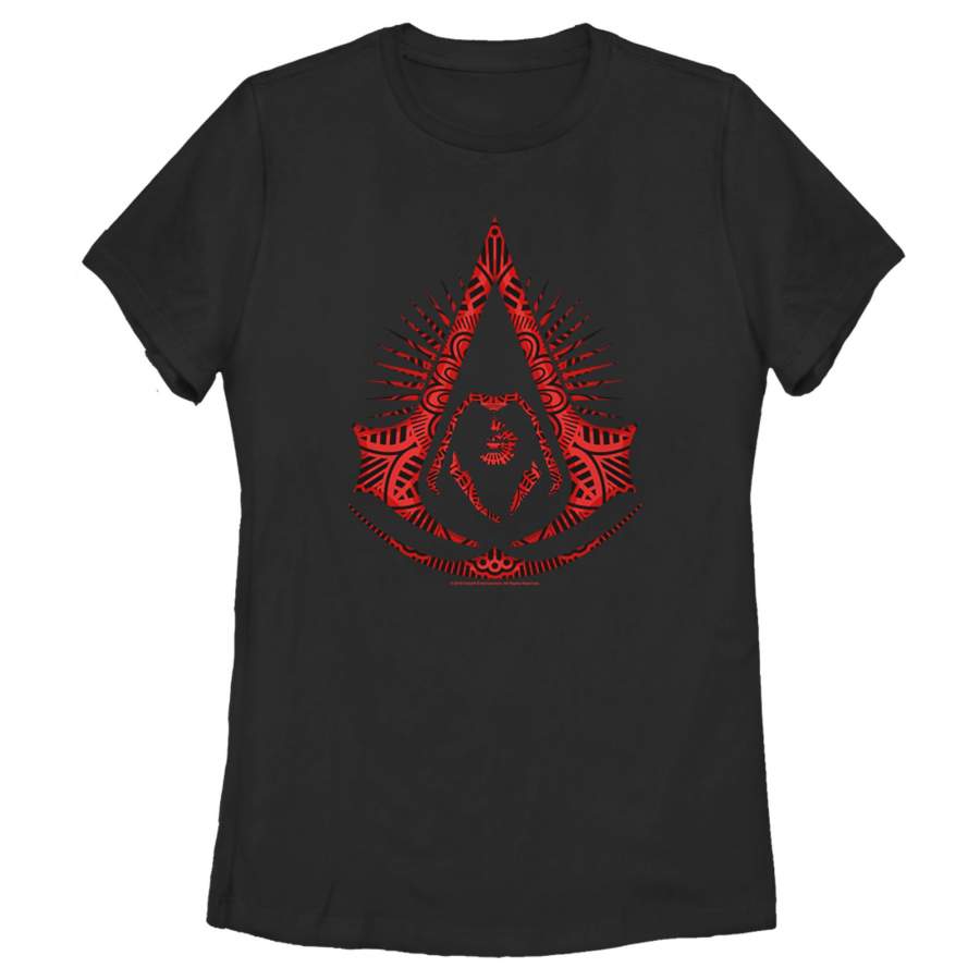 Assassin’s Creed Women’s Assassin’s Leaf Mandala  T Shirt