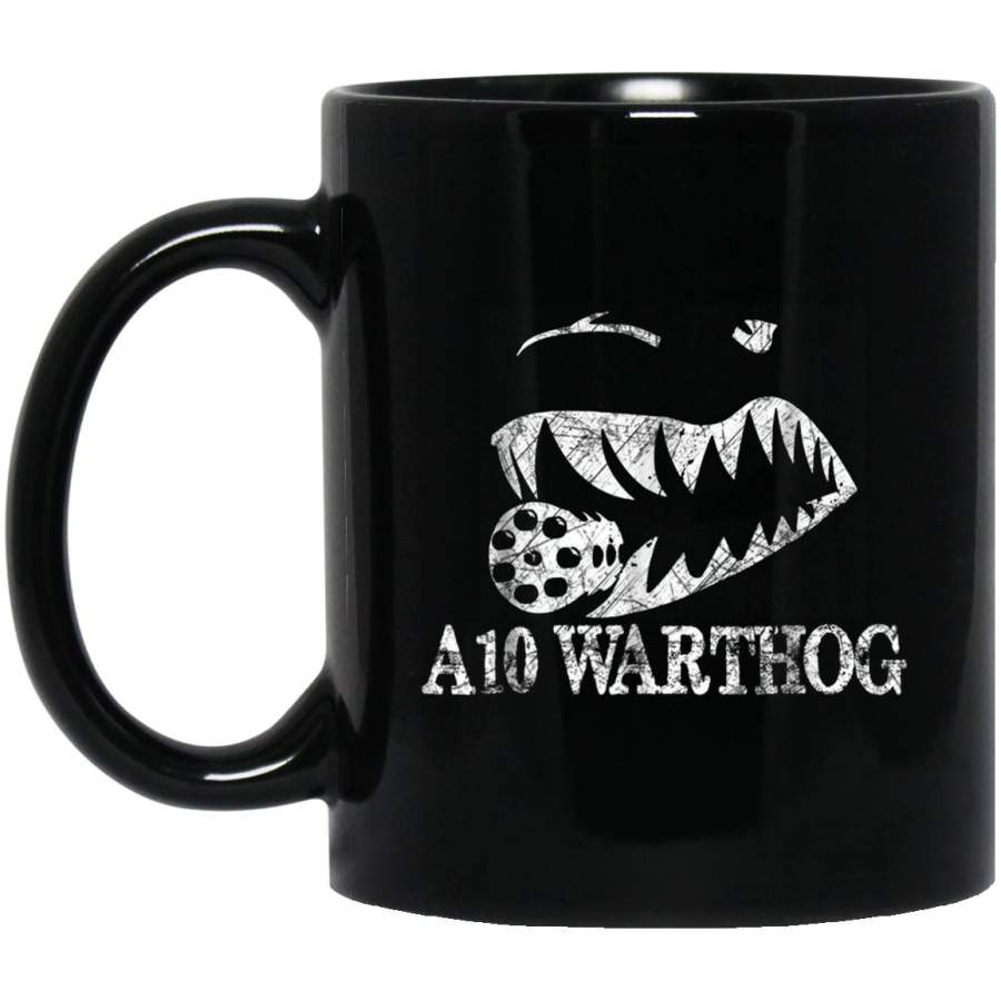 A10 Warthog Shark Mouth Military T Mug