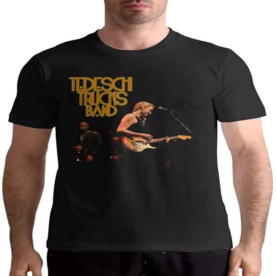 Oyshriola Men’s Band Shirt Tedeschi Trucks Short Sleeve t Shirt