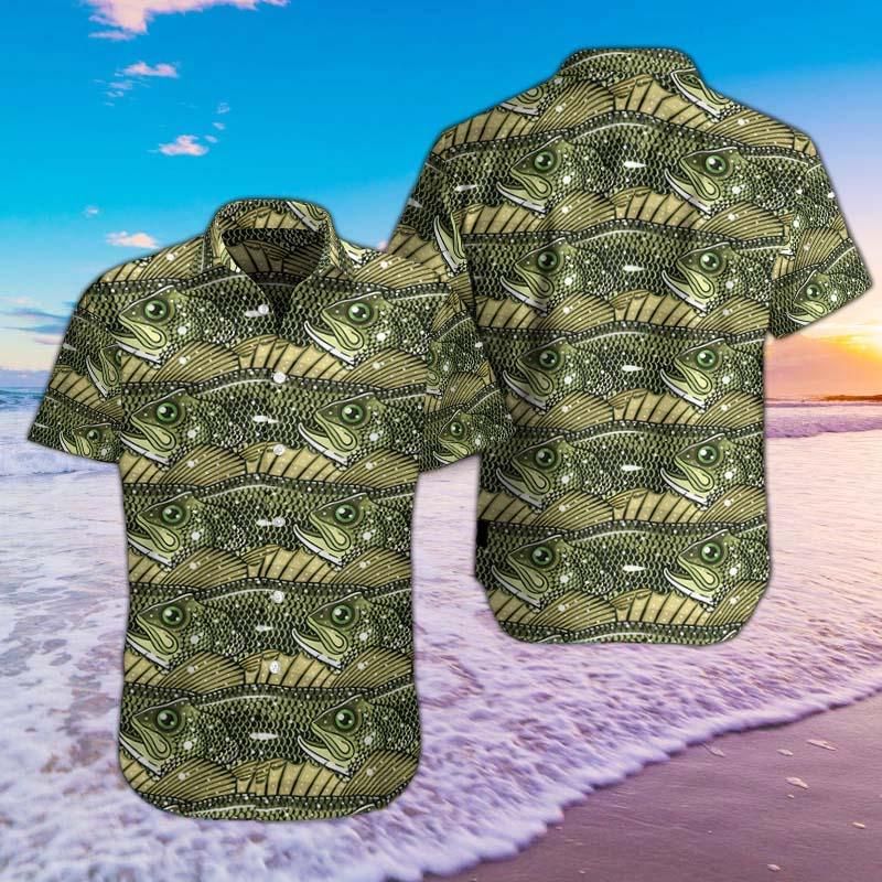 Bass Fishing Hawaiian Shirts 06678