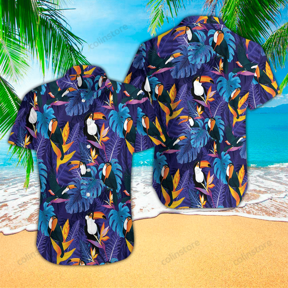 Toucan Hawaii Lover Shirt Aloha Ha93507