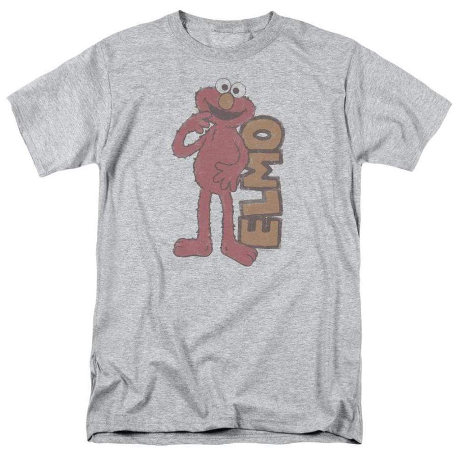 Sesame Street Vintage Elmo Men’s Regular Fit T-Shirt