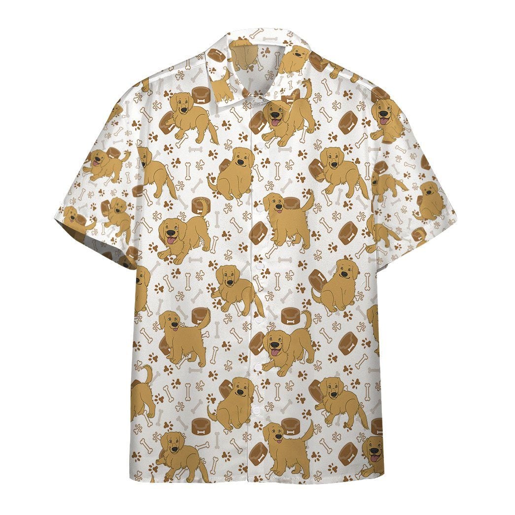 Golden Retriever Aloha Hawaii Shirts Unisex Ha13598