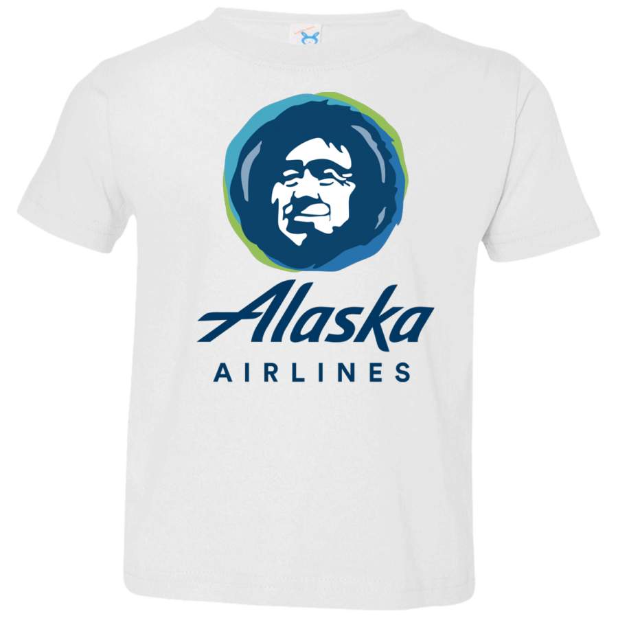 AGR Alaska Eskimo Airlines Toddler Jersey T-Shirt