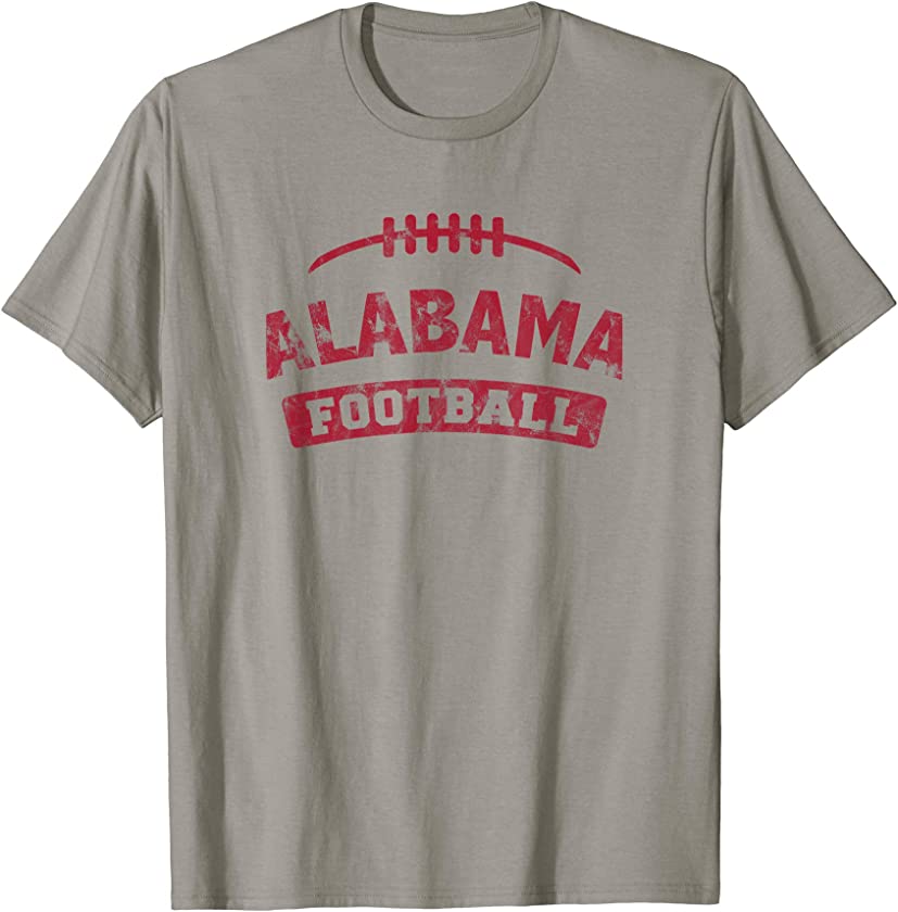 Alabama Football Distressed Vintage TShirt T-Shirt