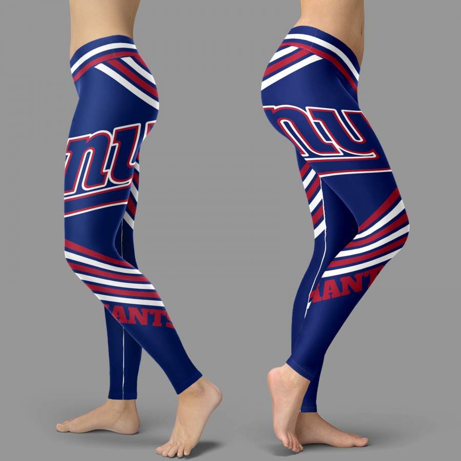 Straight Cute Beautiful Attractive New York Giants Leggings