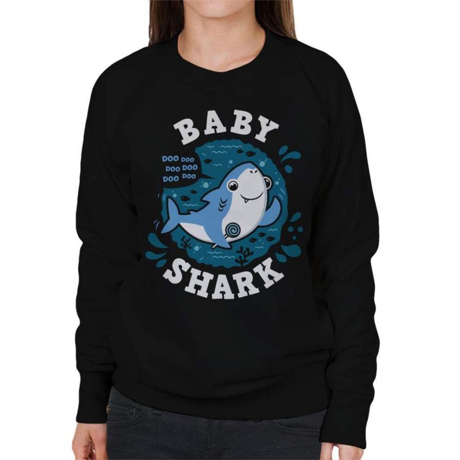 Baby Shark Family Boy Women’s Sweatshirt