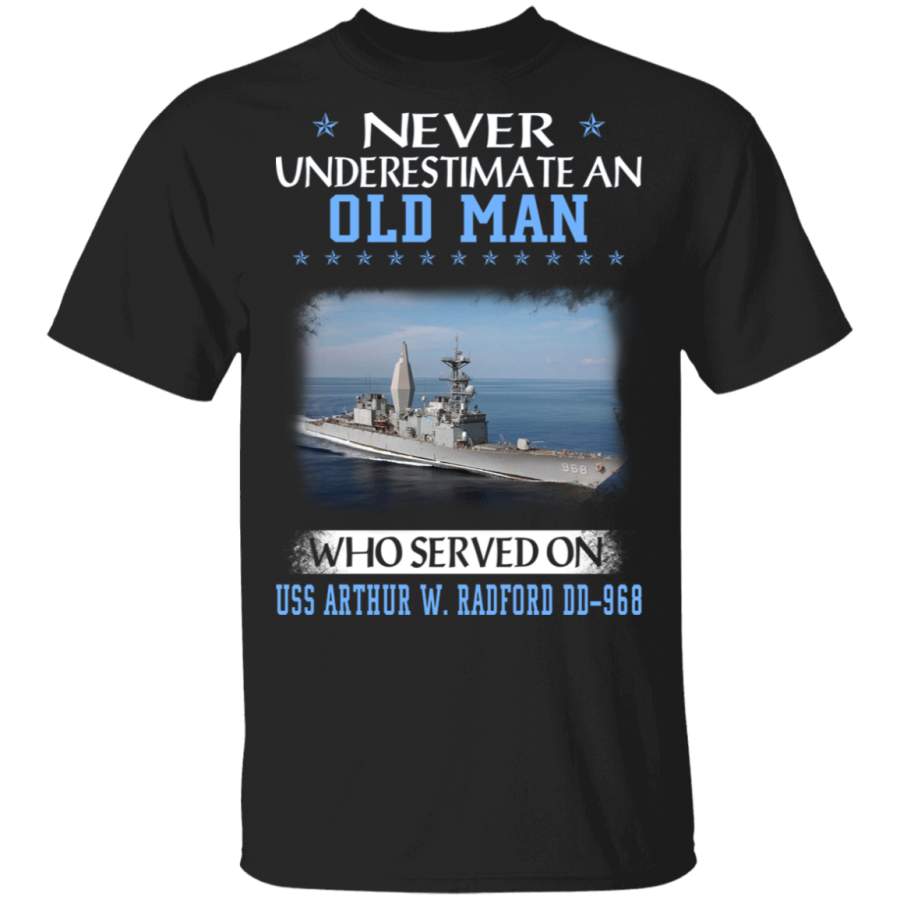 USS Arthur W. Radford DD-968 Veterans Day Christmas Gift T-Shirt