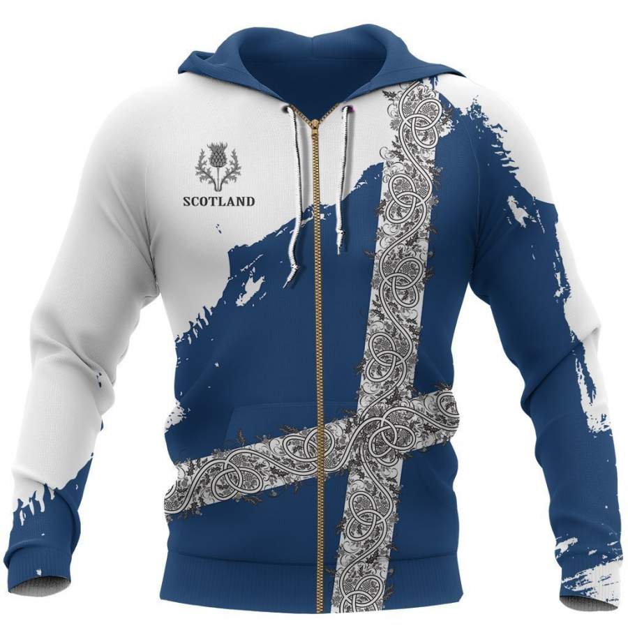 Scotland Celtic And Thistle Hoodie