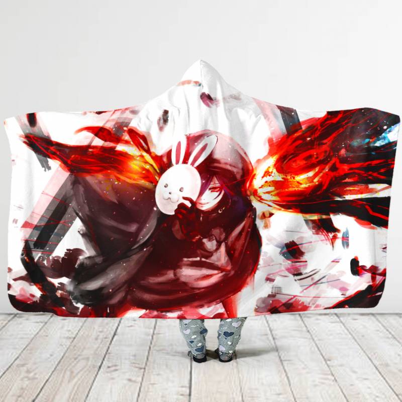 The Alias Rabbit Hooded Blanket