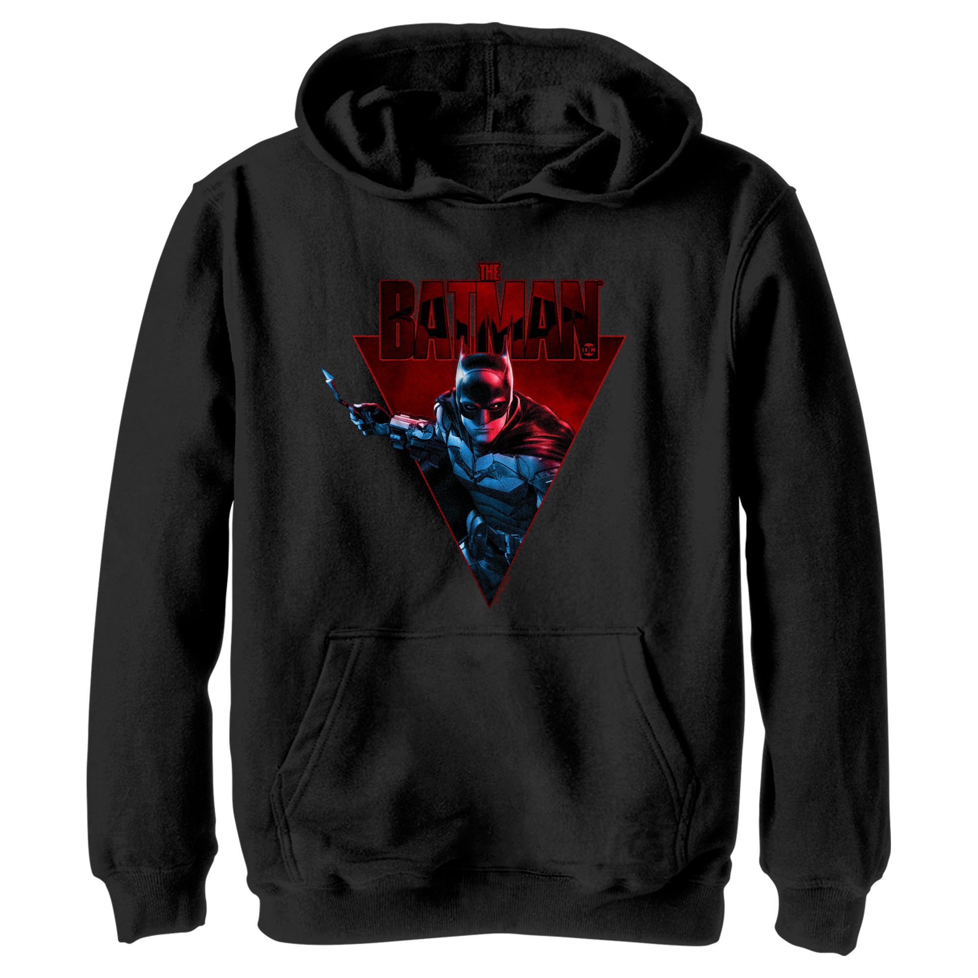 Boy’S The Batman Ready For Action Pull Over Hoodie