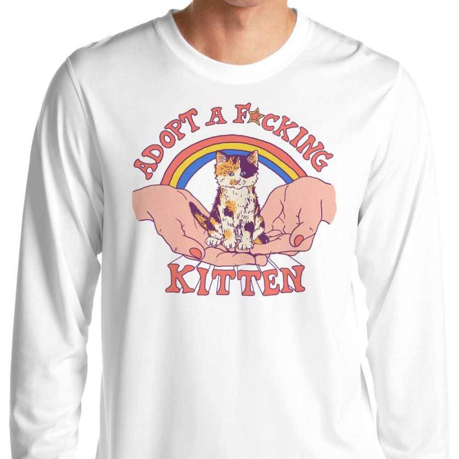 Adopt a Kitten – Long Sleeve T-Shirt