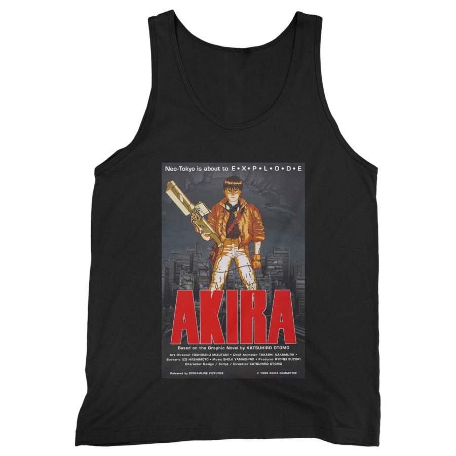 Akira Anime Manga Poster Man’s Tank Top