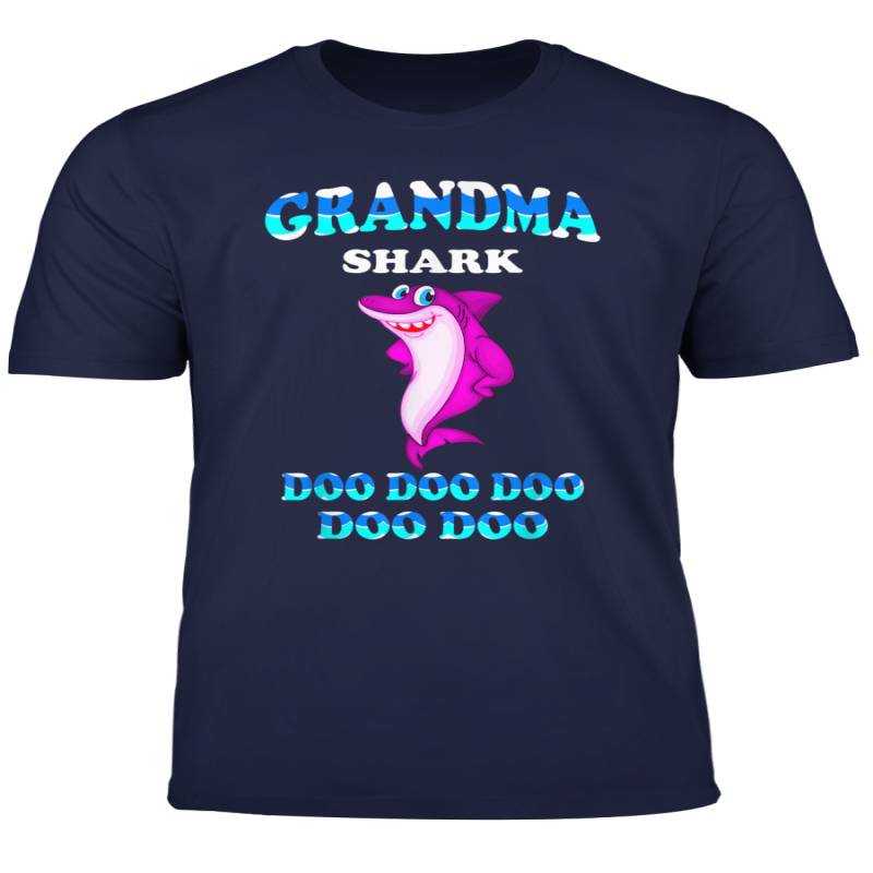 Womens Grandma Shark Doo Doo T Shirt