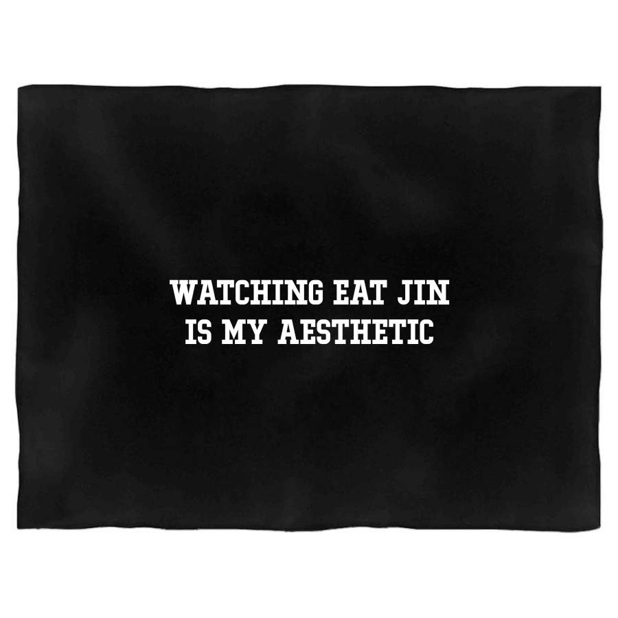 Eat Jin Is My Aesthetic Bts Kpop Bangtan Boys Gifts Blanket