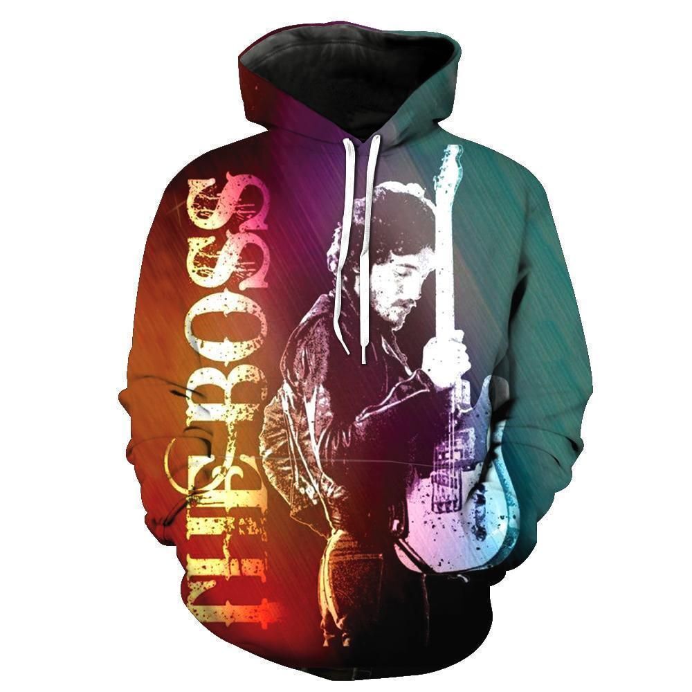 Bruce Springsteen 3D Hoodie