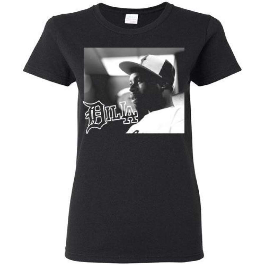 J Dilla, Jay Dee,Slum Village, Detroit, Hip Hop, v2b, Gildan Ladies T-Shirt