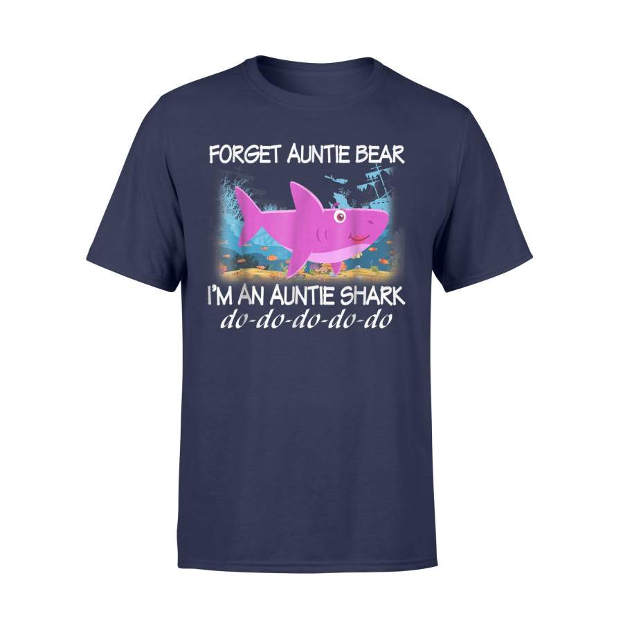 Auntie Shark Family Shark Doo Doo Doo – Mothers T-Shirt