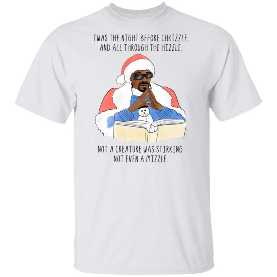 Twas the nizzle before Christmizzle, when all through the hizzle Snoop Dogg Christmas Sweater Shirt, Hoodie